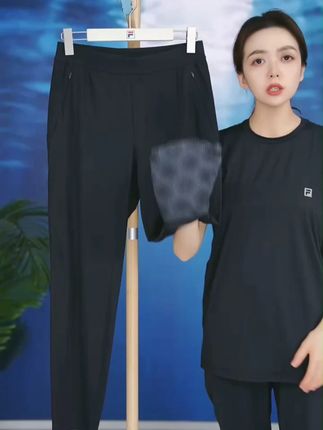 面料做升级,全新冰晶六棱格长裤,干净版型,上身凉感透气,喜欢直接带#品质男装