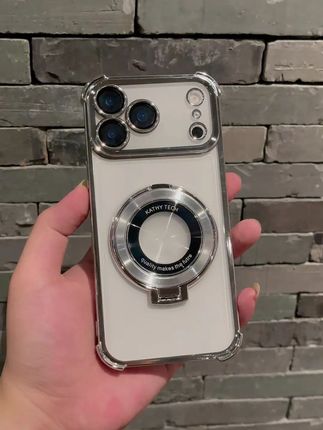 质感满满的气囊支架防摔#手机壳 专为#iPhone17 打造 支架拉开追剧无忧 高清镜头不惧磨损#3C好物推荐