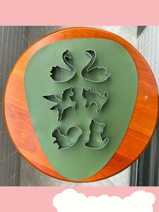 网红天鹅压花模具 飞马猫咪 海洋动物不锈钢水果压花模具动物造型#水果压花模具 #网红模具 #动物造型 #创意美食 #水果装饰