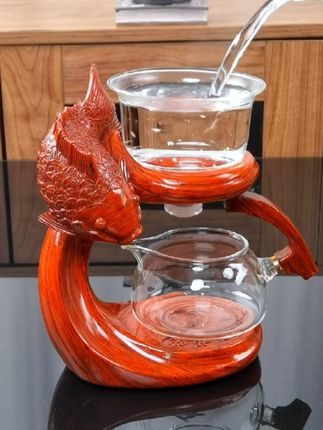 简约家用茶具套装高端全套防烫过滤懒人半自动磁吸玻璃泡茶神器 #泡茶神器 #茶具 #茶器之美 #喝茶 #品茶静心