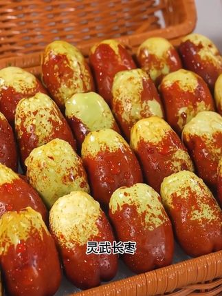 灵武长枣新鲜到能掐出水 h