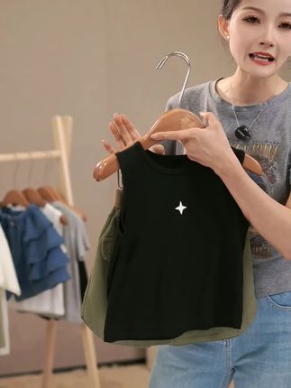 女童套装夏装裙子三件套2025夏季新款韩版A字裙中大童半身裙外穿8#女童套装夏装 #裙子三件套 #韩版A字裙 #中大童半身裙 #潮童必备