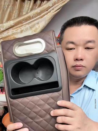 汽车扶手箱垫通用型收纳袋纸巾盒中央手肘增高垫多功能五合一增高 #汽车扶手箱垫# 扶手箱垫 #车载扶手箱垫车载扶手箱增# 汽车扶手箱增高垫