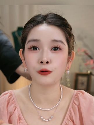 曼塔玫瑰紫珠微笑项链气质银豆轻奢时尚百搭简约#项链推荐 #曼塔玫瑰紫珠 #项链叠戴