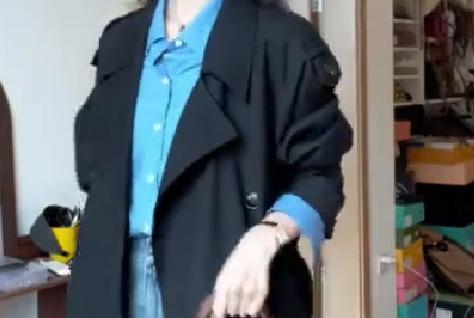 (G681)2025秋季新款大码撞色宽松显瘦针织衫女学院风洋气百搭上衣#穿搭分享 #美出高级感