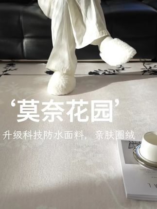 yigehome升级地毯,加厚防水圈绒耐脏,客厅必备! #升级加厚地毯 #加厚圈绒地毯 #轻奢地毯 #圈绒耐脏地毯 #加厚防水地毯
