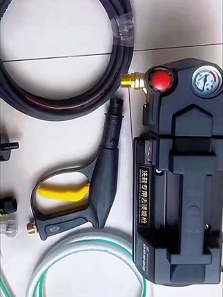 220V 高压洗鞋喷枪!洗鞋神器,泡沫扇形冲洗超干净~# 洗鞋喷枪 #家居神器 #清洁工具 #鞋子护理 #家务帮手