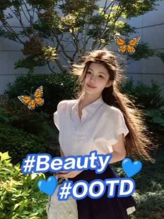 【南艺校高】夏季无袖短袖亚麻衬衫宽松设计感衬衣学院风套装7052#【南艺校高】