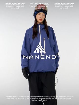 套头半开板型 轻盈简约 #南恩 #nanend南恩 #南恩滑雪服 #南恩滑雪 #单板滑雪服