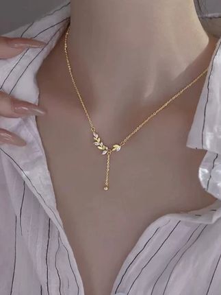 链子925银 银麦穗项链女生小众设计感项链气质锁骨链轻奢学生#小众设计感 #项链 #首饰分享 #时尚单品 #锁骨链
