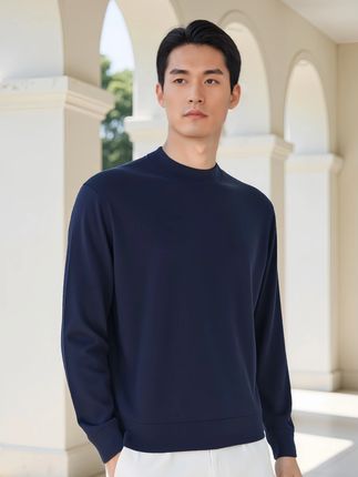 衣服是男人的见面 品质男装就选前针后线羊毛衫 #用琥珀流光风打开秋天 #琥珀流光穿搭 #品质男装 #秋冬都市硬核穿搭 #都市硬核美学