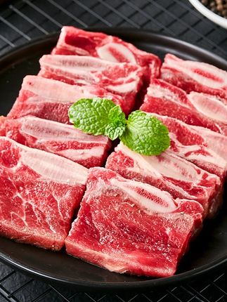【3袋/7袋】天海藏装黑椒牛仔骨200g/袋 烧烤鲜嫩牛肉浓 【3袋/7袋】天海藏装黑椒牛仔骨200g/袋 烧烤鲜嫩牛肉浓郁煎烤冷冻