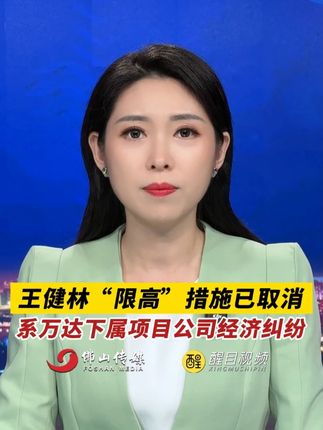 王健林“限高”措施已取消,系万达下属项目公司经济纠纷。 (出镜:AI数字人 刘畅;编辑:梅雪妍;主编:梅雪妍;责编:崔锦玥;素材来源:财联社APP)#财经新闻 #王健林 #万达 #限高