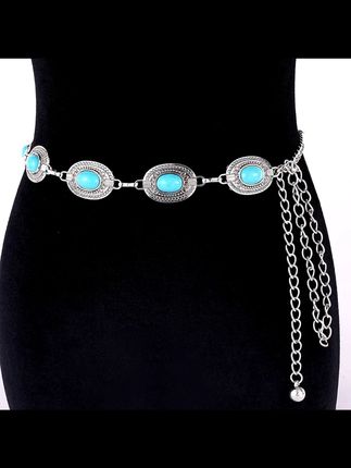 angry snake女士复古金属腰链 angry snake腰链 哇哦,姐妹们!想要提升穿搭的高级感,这条腰链可不能错过。angry snake家的波西米亚风格腰链,满满的复古雕刻镶嵌元素,戴上瞬间就有那种高级感。女款的设计很贴合身形,不管是搭配裙子还是裤子,都能让你变得更加出众。走在街上,回头率绝对超高。它就像一个小小的时尚魔法,能让你的整体造型瞬间加分。#女士腰链 #复古腰链 #波西米亚腰链 #金属腰链