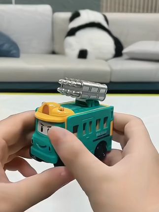 变形反转车3-6岁百变儿童玩具车翻转变形校车男孩儿童礼物玩具车#儿童玩具车 #变形玩具 #36岁玩具 #亲子礼物 #百变玩具