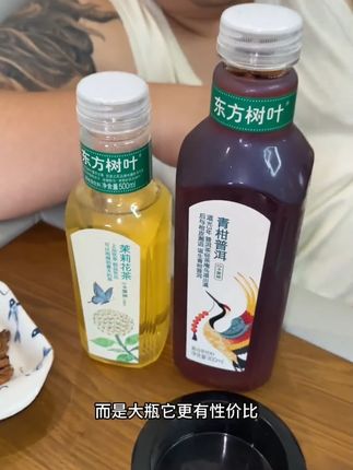 农夫山泉东方树叶茉莉花茶青柑普洱900ml*10瓶无糖茶饮料 #东方树叶 #好喝不贵 #茶饮群英会