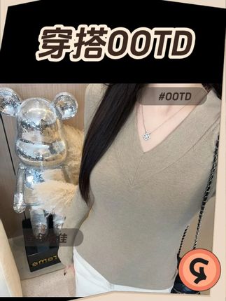 #秋冬 #韩版 #气质 #高级感 #打底衫 长袖女百搭修身显瘦内搭