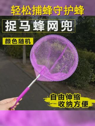 蜂舞翩翩,野外捕蜂网助您捕捉马蜂 胡蜂,专业保护蜜蜂,让野蜂蜂场更和谐美好! #捕蜂 #捕蜂网 #捕蜂网 #抓马蜂 #捕马蜂网