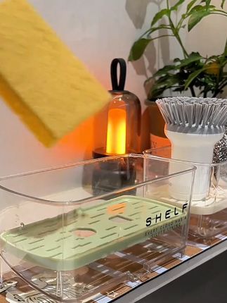 厨房水槽沥水架家用多功能洗碗抹布海绵擦收纳架免打孔台面置物架#沥水架 #沥水架置物架 #沥水架碗架 #沥水架厨房 #沥水架子