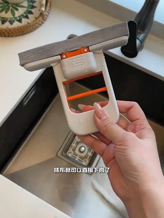 再也不用洗抹布了,手都不用沾水,经常做家务的一定要试试#迷你小拖把 #生活好帮手#免手洗拖把#超便宜超划算 #清洁神器