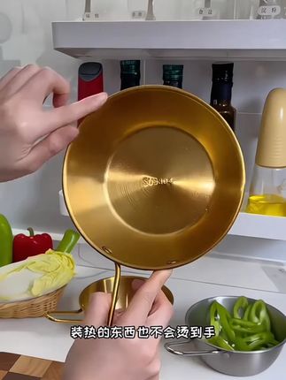 米酒碗304不锈钢餐具水果沙拉碗烘焙料理碗泡面碗汤碗碟调料小