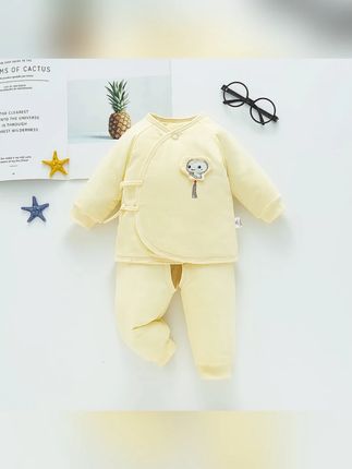 新生婴儿儿衣服薄棉服分体初生宝宝棉袄秋冬保暖套装棉衣#新生婴儿服 #秋冬套装 #薄棉服 #宝宝棉袄 #婴儿套装