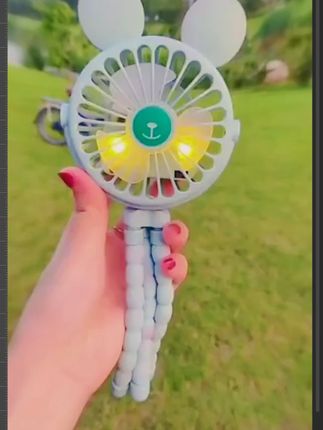 【溜娃神器】2025新款婴儿车小风扇八爪鱼风扇儿童外出专用电风扇