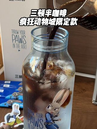 真的太可爱了!谁懂收到这一套咖啡和周边的喜悦! #三顿半 #疯狂动物城 #咖啡