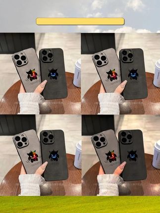 潮牌闪电耿鬼适用苹果16手机壳自带镜头膜iPhone15promax卡通14套#苹果手机壳 #潮牌手机壳 #卡通手机壳 #自带镜头膜 #iPhone配件