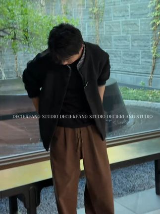 一套简单舒服的穿搭#男装 #男装搭配 #裤子穿搭