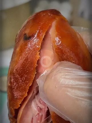 开袋即食的去皮#手枪腿!熏烤的特入味!不腥不柴,配料还干净!#高蛋白#好吃到停不下来#好吃没负担