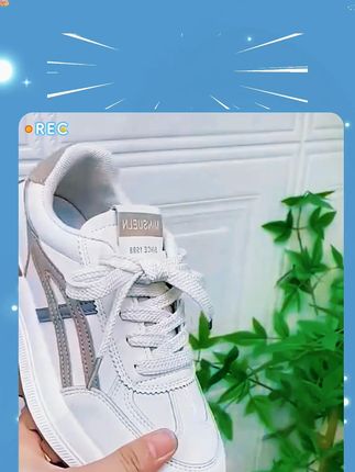 啄木鸟/厚底小白鞋女夏季新款女鞋运动鞋不累脚百搭休闲板鞋女款  #百搭休闲鞋 #不累脚运动鞋 #夏季新款小白鞋