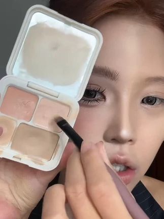 宝藏遮瑕!既服帖又遮瑕,脸上瑕疵统统消失,三个颜色痘印黑眼圈 泪沟法令纹都能遮#遮瑕 #遮瑕膏 #无暇底妆 #遮瑕神器 #遮瑕教程