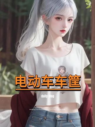 十几块钱淘来的车筐,真的太方便了,天天接送孩子的书包也有地方放了,去超市买菜拿快递啥的都可以放,美观又实用!#电动车车筐
