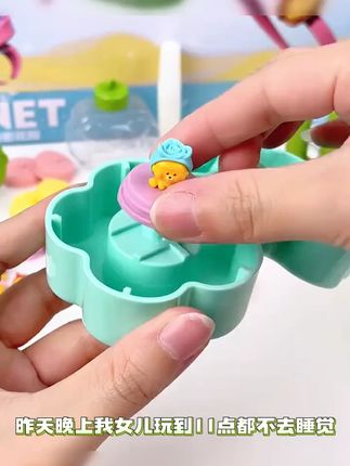 把莫奈的秘密花园装进水晶球!儿童 DIY 玩具超简单~ #儿童玩具 #亲子互动 #儿童饰品 #宝妈推荐