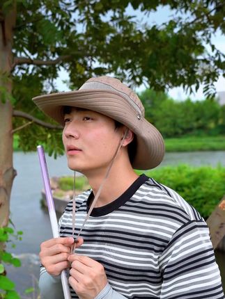 夏季户外遮阳防晒帽 夏季户外男女同款遮阳防晒渔夫帽#遮阳防晒#夏季搭配#夏季必备#渔夫帽#遮阳帽