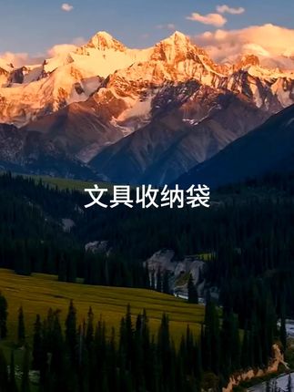 莫兰迪笔袋 ins 风 简约透明网纱设计 双层大容量 学生考