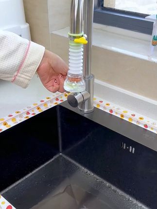 #防溅过滤水龙头 可以360度旋转的 #龙头过滤器 可伸缩 可节水 还能防溅水 真的太实用了 #水龙头 #防溅水龙头 #防溅花洒 #水龙头延伸器