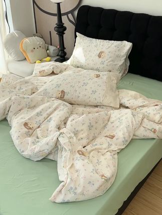 #床上好物推荐 #家纺床上用品 #四件套 #面料柔软舒适 #床上用品