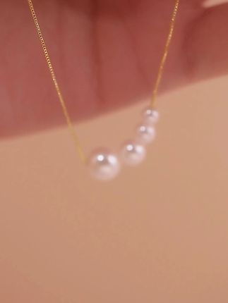小众高级!4435铜合金法式珠珠项链,复古锁骨链美炸了 #铜合金项链 #锁骨链推荐 #法式珠珠项链 #法式珠珠链 #小众高级首饰