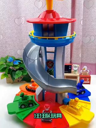 汪汪队玩具,光滑透亮无毛刺毛边 #汪汪队 #儿童玩具 #儿童益智 #玩具总动员 #网红玩具