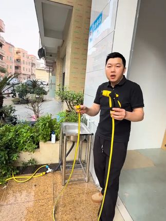 专用家用水枪水管软管冲洗地板厕所强力接自来水水龙头增压力#水枪水管 #水管软管 #增压水管 #水管推荐 #水龙头水管接头