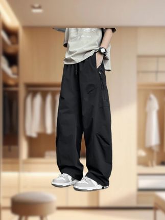 #弯刀裤 #工装裤 #休闲裤 #宽松休闲裤 #冰丝休闲裤