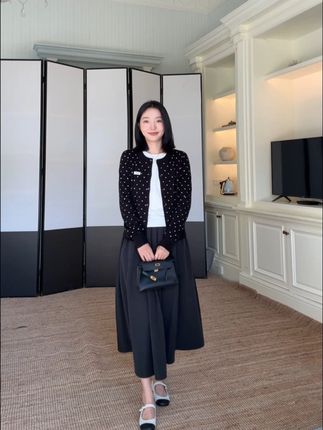 好喜欢这套!小上衣➕半裙、好韩好显瘦! #穿搭 #无限回购的宝藏单品