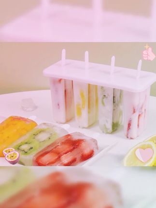 #雪糕模具 有了这个雪糕模具这个夏天孩子就可以放心吃雪糕了 #生活好帮手 #自制雪糕#夏日必备 #大人小孩都爱吃