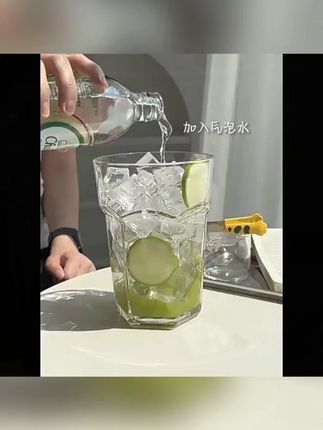 韵器i六芒杯大容量玻璃冷饮杯子家用水杯奶茶小清新啤酒杯网红#玻璃杯子 #冷饮杯 #网红水杯 #小清新 #大容量