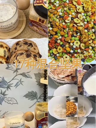17种坚果粉 干果粉 混合坚果粉 500g #营养又健康 #纯天然无添加 #好物推荐  #上热门 #抖音美食制作