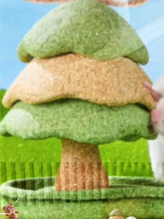 乖卷磨牙小树仓鼠零食金丝熊磨牙蘑菇棒龙猫豚鼠兔子零食造景百搭    #仓鼠  #仓鼠磨牙  #养鼠日常分享  #金丝熊  #仓鼠用品