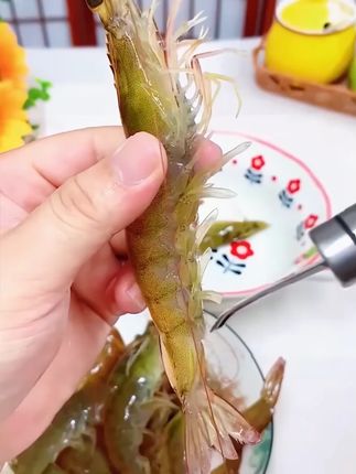 #虾线剔除刀 #不锈钢去虾线神器 #虾线剥壳器 挑虾线,挖虾脑,剥虾壳,开虾背一刀搞定