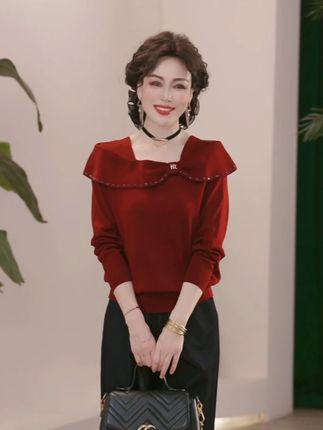秋季必选!小宝~一定要给妈妈给婆婆带一件!上身就有直角肩,整体版型一秒显瘦 实际超藏肉!#30年资深老裁缝蒋阿姨 #专业做妈妈装的蒋阿姨 #专业做中老年女装的蒋阿姨